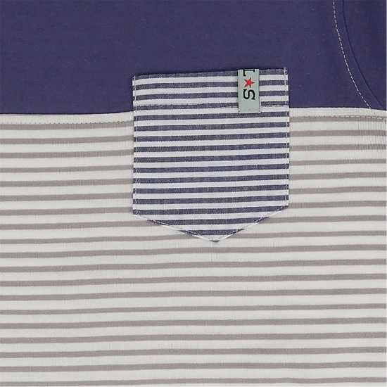 Детски тениски и фланелки Lilly And Sid Mix Str T-Shirt Jn99 Lilly And Sid Mix Str T-Shirt Jn99 Детски тениски и фланелки