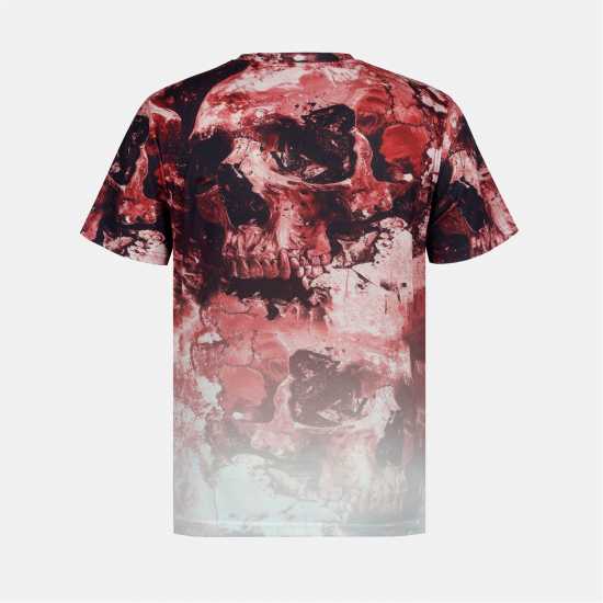 Firetrap Мъжка Тениска Sub T Shirt Mens Burgundy 