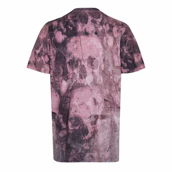 Firetrap Мъжка Тениска Sub T Shirt Mens Burg Skull Мъжко облекло за едри хора