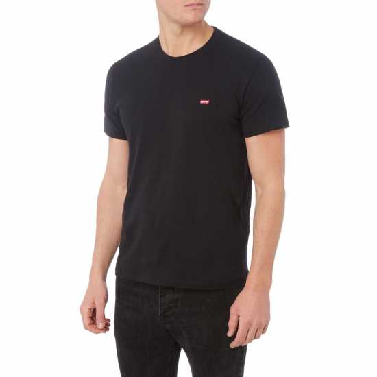 Levis Тениска Original T Shirt Black Holiday Essentials