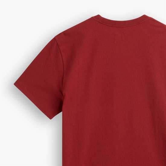 Levis Тениска Original T Shirt Brick Red Holiday Essentials
