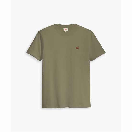 Levis Тениска Original T Shirt Olive Night Holiday Essentials