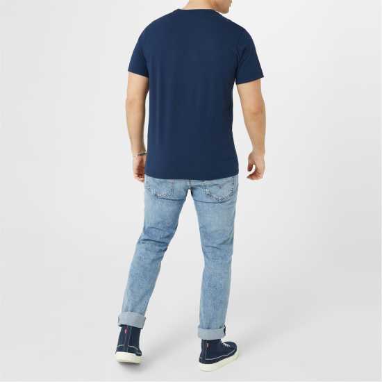Levis Тениска Original T Shirt Dress Blue Holiday Essentials