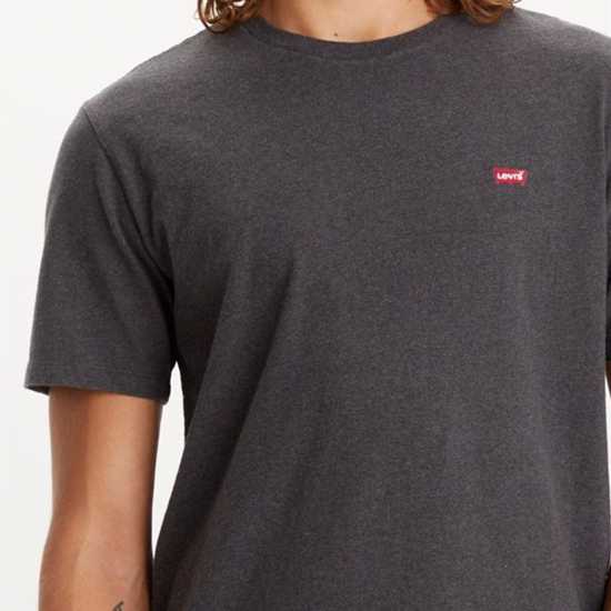 Levis Тениска Original T Shirt Charcoal Heathr Holiday Essentials