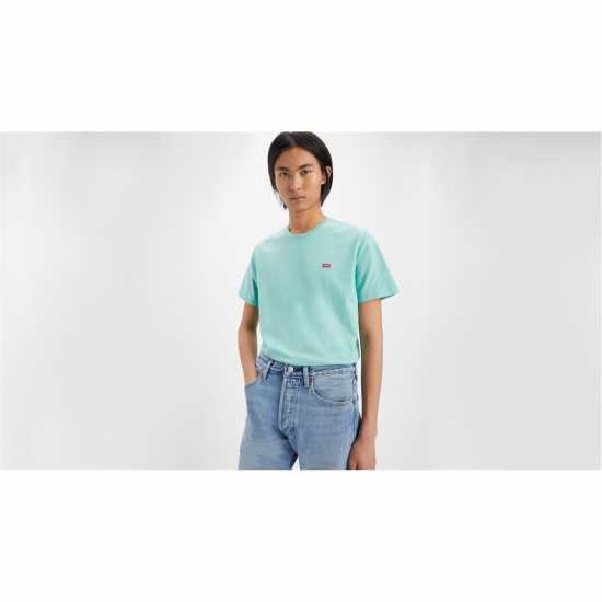 Levis Тениска Original T Shirt Wasabi Holiday Essentials