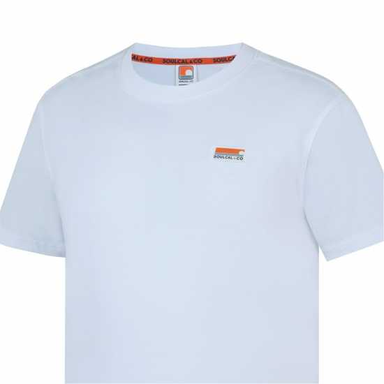 Soulcal Signature Regular Fit T-Shirt Бяло 