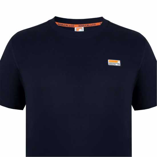 Soulcal Signature Regular Fit T-Shirt Черно Soulcal Signature Regular Fit T-Shirt Черно