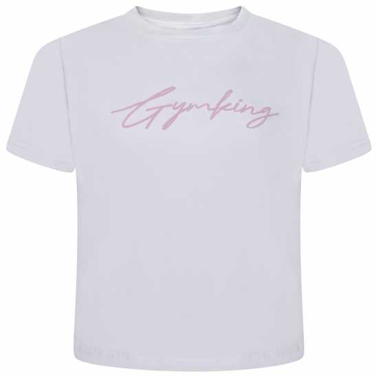 Gym King Script Jry Tee Jn53  Детски тениски и фланелки