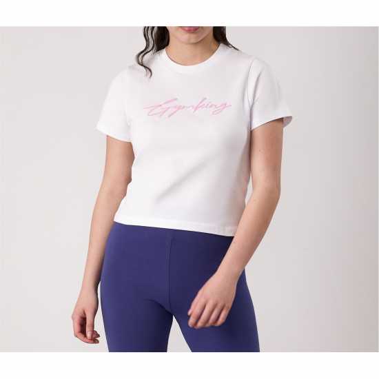 Gym King Script Jry Tee Jn53  Детски тениски и фланелки