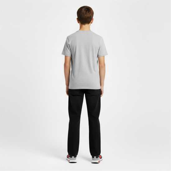 Lyle And Scott Kids' T-Shirt Grey Marl D24 Lyle And Scott Kids' T-Shirt Grey Marl D24