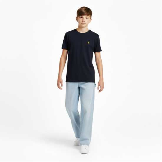 Lyle And Scott Kids' T-Shirt Dark Navy Z271 