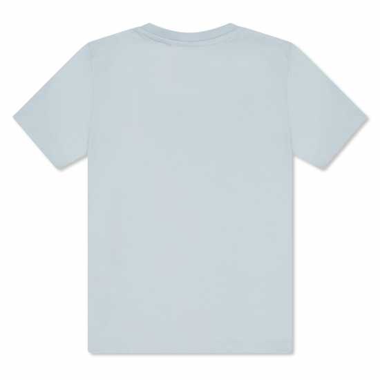 Lyle And Scott Kids' T-Shirt Opal Blue W596 