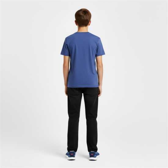 Lyle And Scott Kids' T-Shirt Cornflower Z411 Lyle And Scott Kids' T-Shirt Cornflower Z411