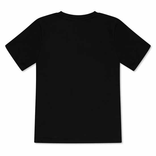 Lyle And Scott Kids' Print T-Shirt Jet Black Z865 Lyle And Scott Kids' Print T-Shirt Jet Black Z865