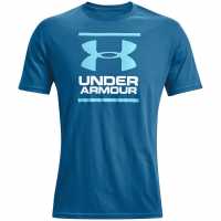 Under Armour Мъжка Тениска Ua Gl Foundation T Shirt Mens Blue Мъжко облекло за едри хора