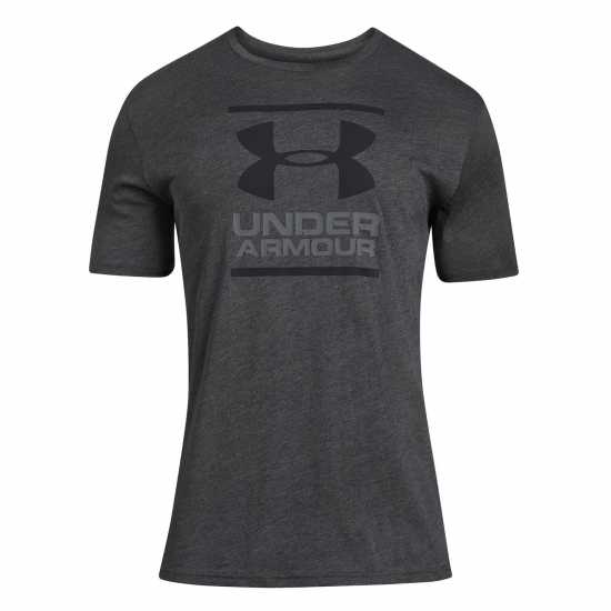 Under Armour Мъжка Тениска Ua Gl Foundation T Shirt Mens Charcoal/Black Мъжко облекло за едри хора