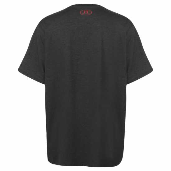 Under Armour Мъжка Тениска Ua Gl Foundation T Shirt Mens Charcoal/Black Мъжко облекло за едри хора