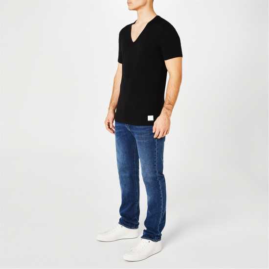 Calvin Klein Тениска 2 Pack V Neck T Shirt