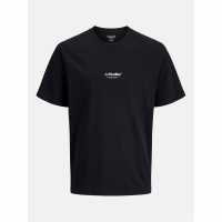 Jack And Jones Jack Soho Tee Crew Jn63 Black 