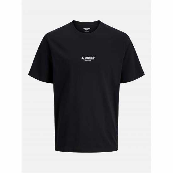 Jack And Jones Jack Soho Tee Crew Jn63 Black 