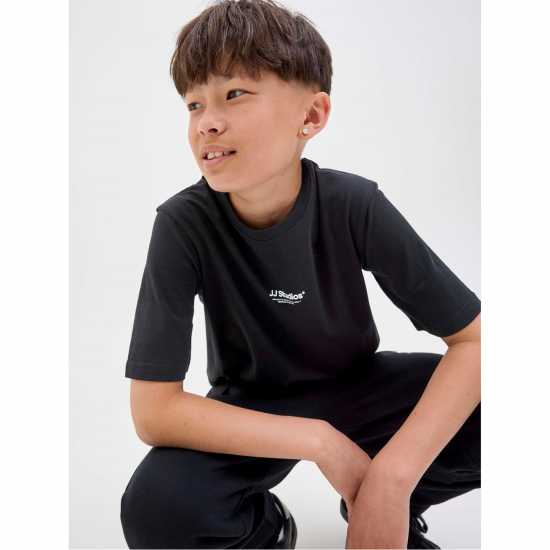 Jack And Jones Jack Soho Tee Crew Jn63 Black 
