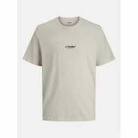 Jack And Jones Jack Soho Tee Crew Jn63 Moonbeam 