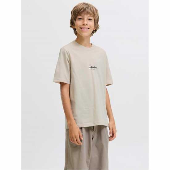 Jack And Jones Jack Soho Tee Crew Jn63 Moonbeam 