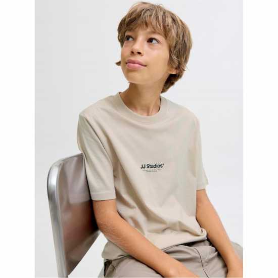 Jack And Jones Jack Soho Tee Crew Jn63 Moonbeam 