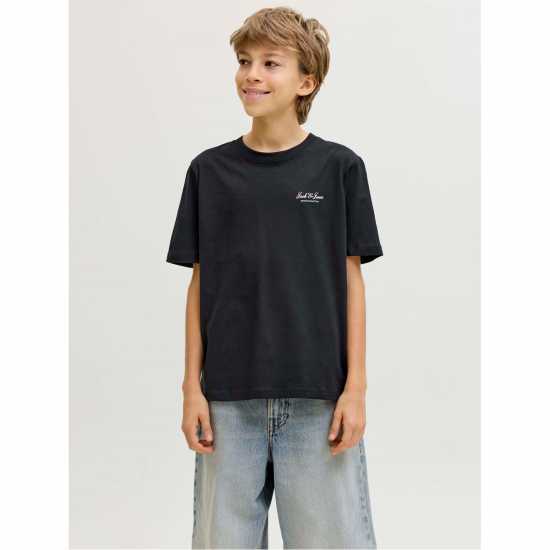 Jack And Jones Jack Archive Graph T Jn63 Black 