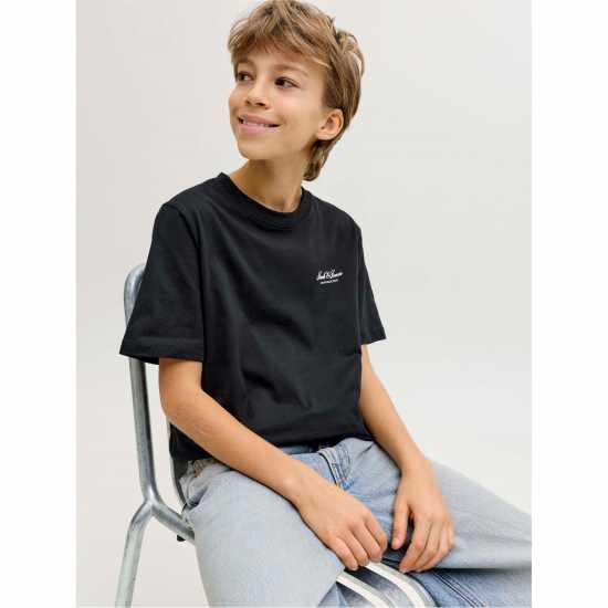 Jack And Jones Jack Archive Graph T Jn63 Black 