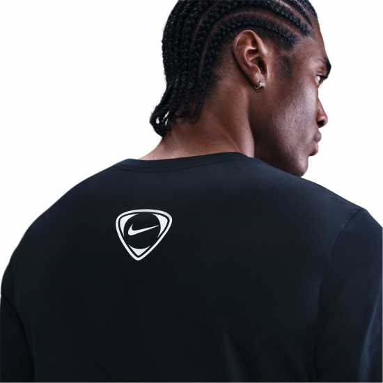 Футболни отбори и стоки Nike Мъжка Риза T90 T-Shirt Mens Black/White Nike Мъжка Риза T90 T-Shirt Mens Black/White Футболни отбори и стоки