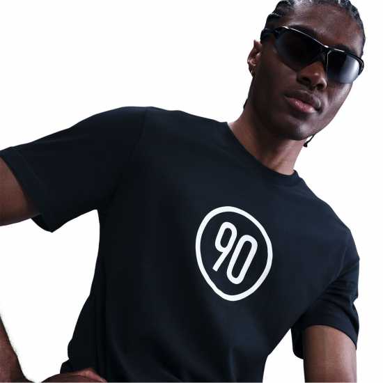 Футболни отбори и стоки Nike Мъжка Риза T90 T-Shirt Mens Black/White Nike Мъжка Риза T90 T-Shirt Mens Black/White Футболни отбори и стоки