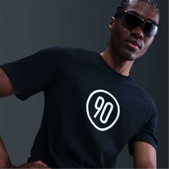 Футболни отбори и стоки Nike Мъжка Риза T90 T-Shirt Mens Black/White Nike Мъжка Риза T90 T-Shirt Mens Black/White Футболни отбори и стоки