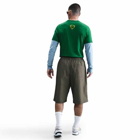 Футболни отбори и стоки Nike Мъжка Риза T90 T-Shirt Mens Green/White Nike Мъжка Риза T90 T-Shirt Mens Green/White Футболни отбори и стоки