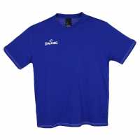 Spalding Li T-Shirt Sn99 Royal Мъжко облекло за едри хора