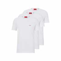 Hugo Boss Hugo 3 Pack Of Pyjama T-Shirts White 100 Мъжки пижами