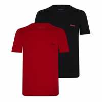 Hugo Boss Hugo 3 Pack Of Pyjama T-Shirts Black/Red Мъжки пижами