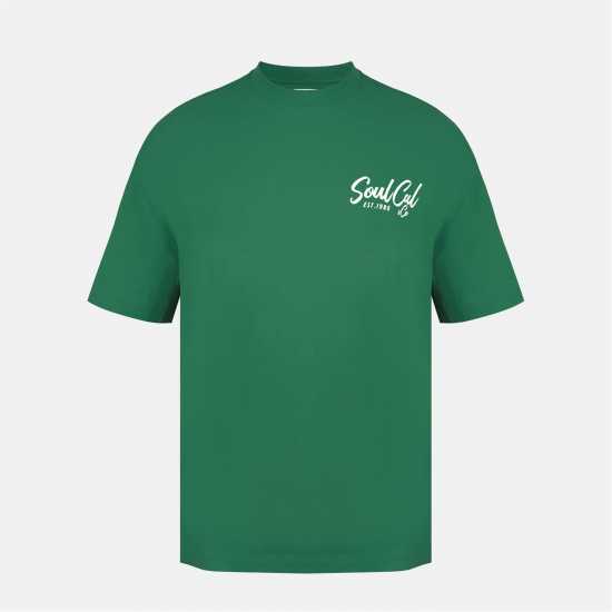 Soulcal Men's Soul Fast Food Oversized T-Shirt Soulcal Men's Soul Fast Food Oversized T-Shirt
