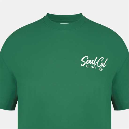 Soulcal Men's Soul Fast Food Oversized T-Shirt Soulcal Men's Soul Fast Food Oversized T-Shirt