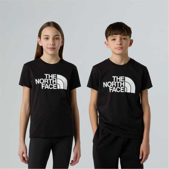 Детски тениски и фланелки The North Face Teen Easy Short Sleeve T-Shirt Unisex Kids Black The North Face Teen Easy Short Sleeve T-Shirt Unisex Kids Black Детски тениски и фланелки