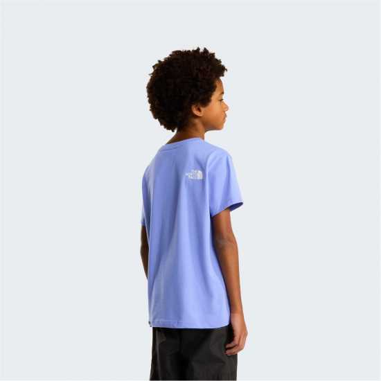 The North Face Easy Short Sleeve T-Shirt Unisex Kids Periwinkle 