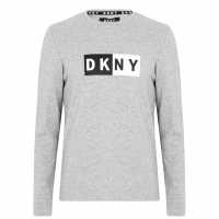 Dkny Тениска Logo Lounge Long Sleeve T Shirt  Мъжки пижами
