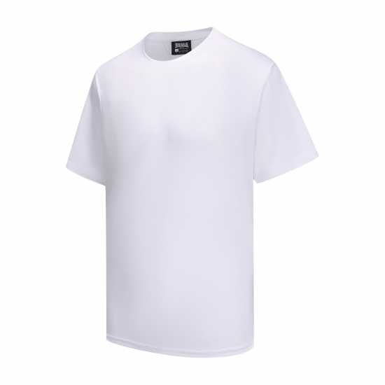Lonsdale Tech T-Shirts Mens White Lonsdale Tech T-Shirts Mens White