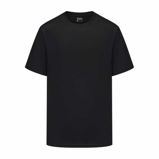 Lonsdale Tech T-Shirts Mens Black Lonsdale Tech T-Shirts Mens Black