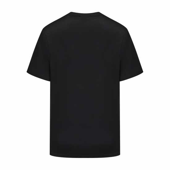 Lonsdale Tech T-Shirts Mens Black Lonsdale Tech T-Shirts Mens Black