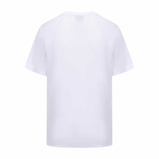 Lonsdale Round Neckline T-Shirts Mens White 