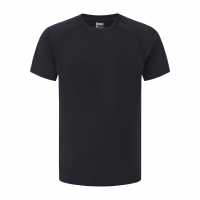 Lonsdale Round Neckline T-Shirts Mens Black 