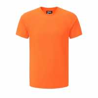 Lonsdale Round Neckline T-Shirts Mens Orange 