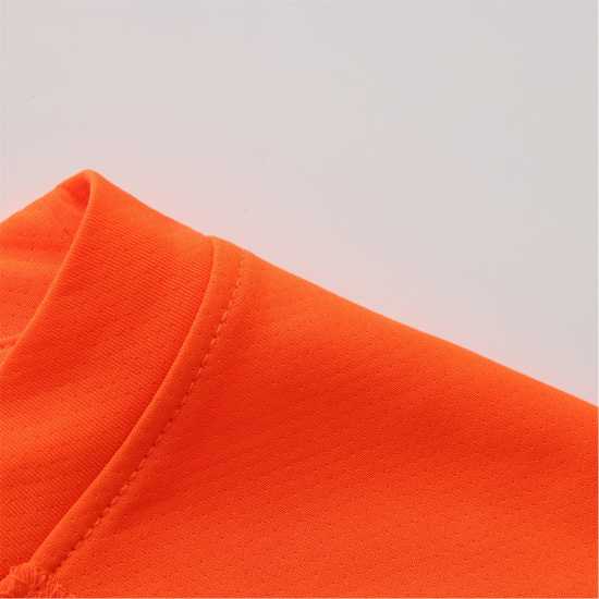 Lonsdale Round Neckline T-Shirts Mens Orange 