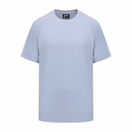 Lonsdale Round Neckline T-Shirts Mens Light Blue 